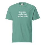 Good Uncles Say Bad Words Heavyweight Tee