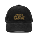 Good Grandpas Embroidered Vintage Corduroy Cap
