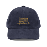 Good Dads Embroidered Vintage Corduroy Cap